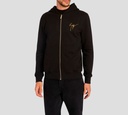 Giuseppe Zanotti - SWEATER ZIPPER NEGRO