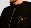 Giuseppe Zanotti - SWEATER ZIPPER NEGRO