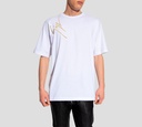 Giuseppe Zanotti - FRANELA WAIMEA BLANCO Y DORADO
