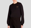 Giuseppe Zanotti - SWEATER DE FELPA NEGRO 02