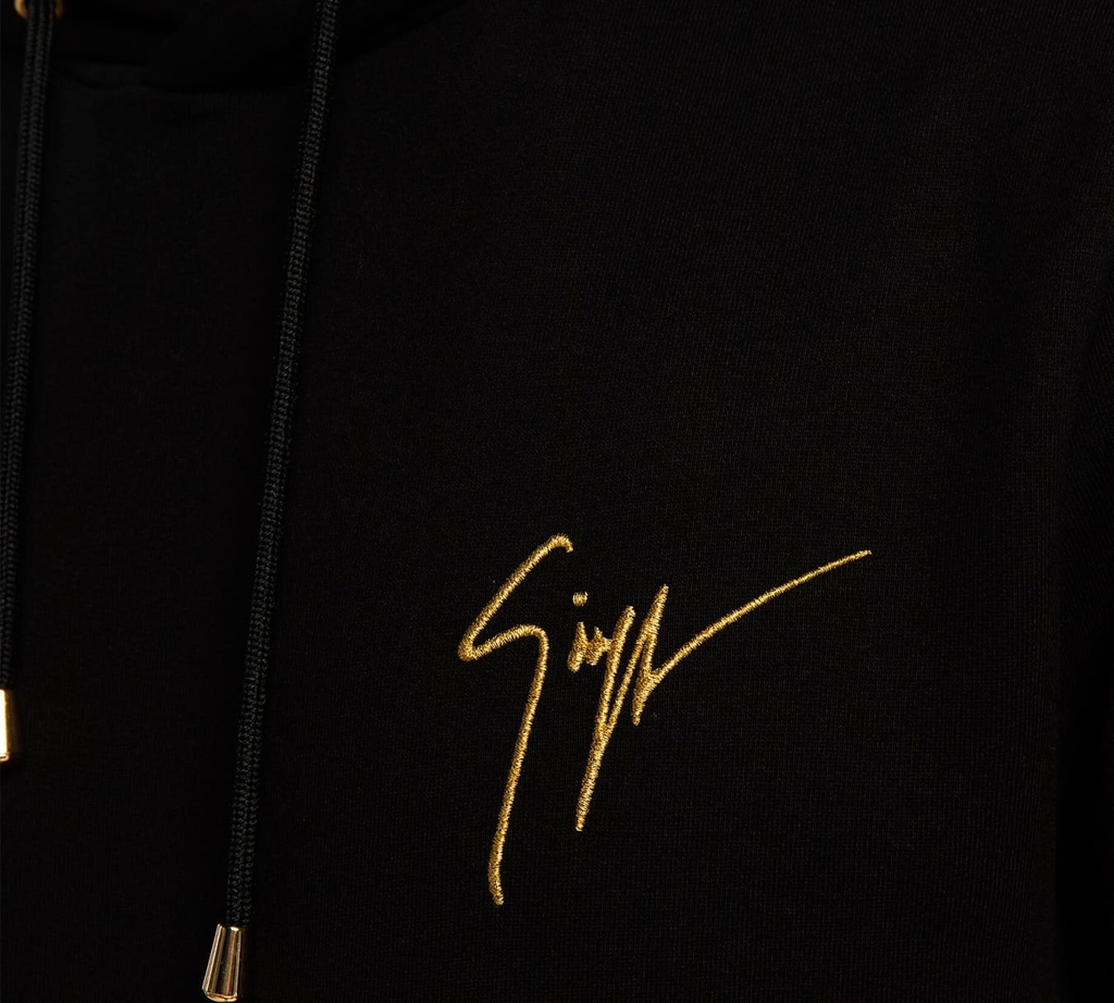 Giuseppe Zanotti - SWEATER HOODIE NEGRO