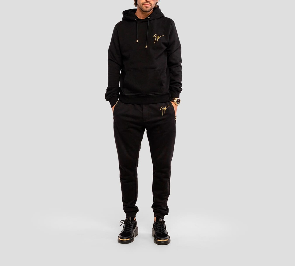 Giuseppe Zanotti - SWEATER HOODIE NEGRO
