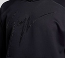 Giuseppe Zanotti - HOODIE DE FELPA Y NEOPRENO