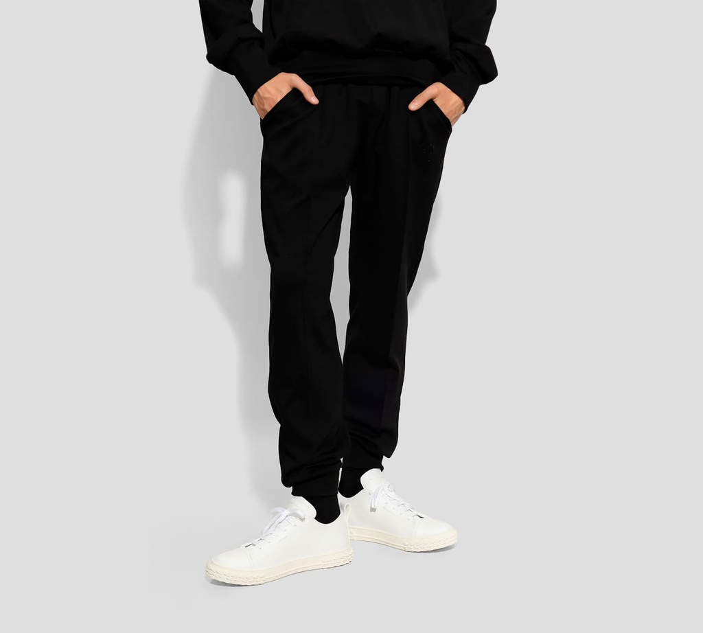Giuseppe Zanotti - JOGGER DE FELPA Y NEOPRENO