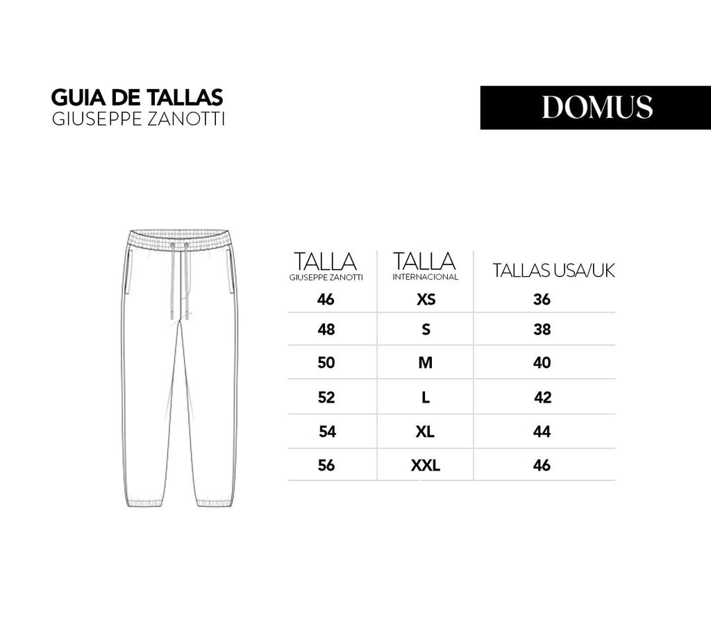 Giuseppe Zanotti - JOGGER DE FELPA Y NEOPRENO
