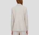 Herno - BLAZER CAMEL CON COSTURA EN SOLAPA