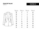 Herno - BLAZER CAMEL CON COSTURA EN SOLAPA