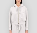 Herno - CARDIGAN TIPO SUDADERA DE PUNTO BLANCO