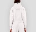 Herno - CARDIGAN TIPO SUDADERA DE PUNTO BLANCO