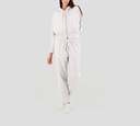 Herno - CARDIGAN TIPO SUDADERA DE PUNTO BLANCO