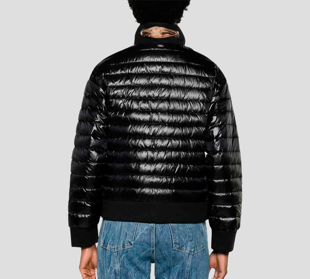 Herno - JACKET DE PUNTO NEGRO