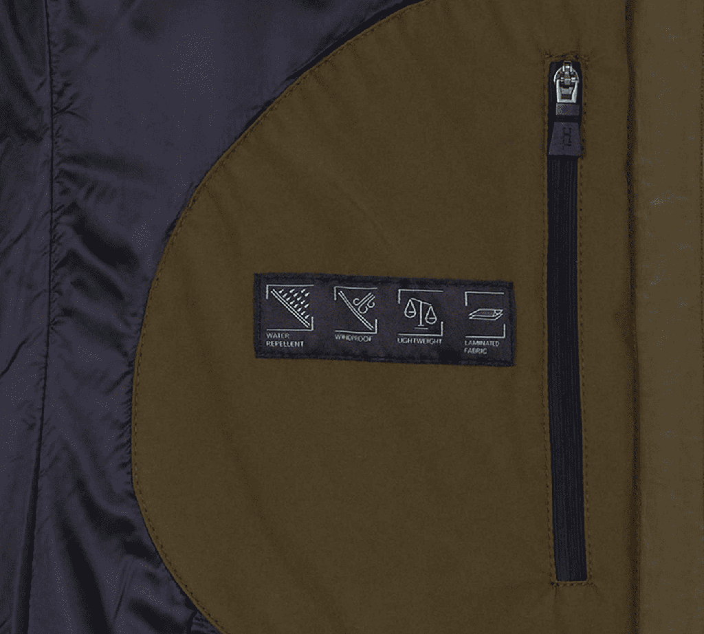Herno - CHAQUETA BOMBER LARGA VERDE MILITAR