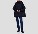 Herno - CHAQUETA CORTA CON ABERTURAS LATERALES AZUL OSCURO