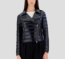 Herno - CHAQUETA TEJIDA NEGRO