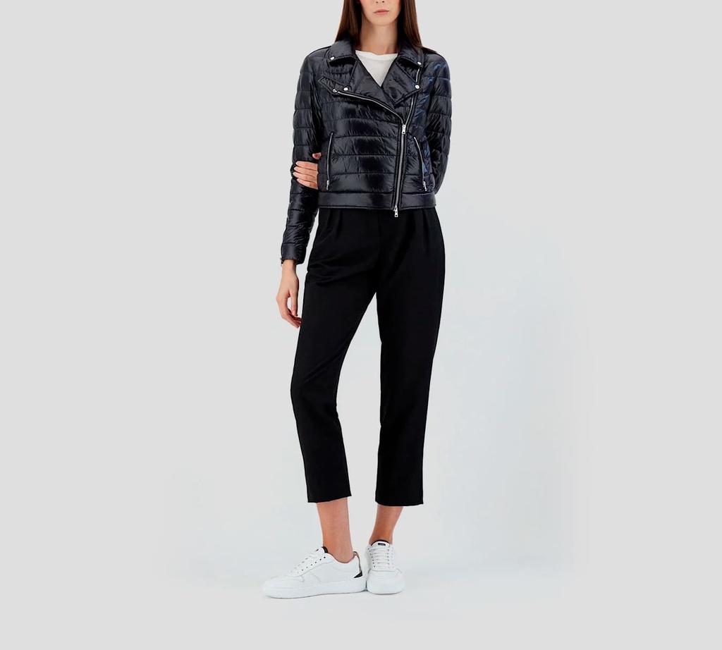 Herno - CHAQUETA TEJIDA NEGRO