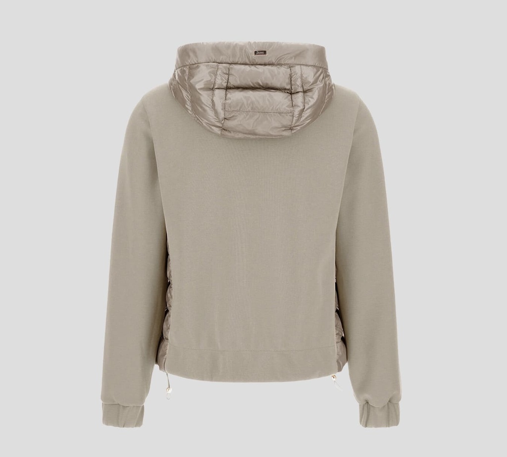 Herno - CHALECO BOMBER BEIGE