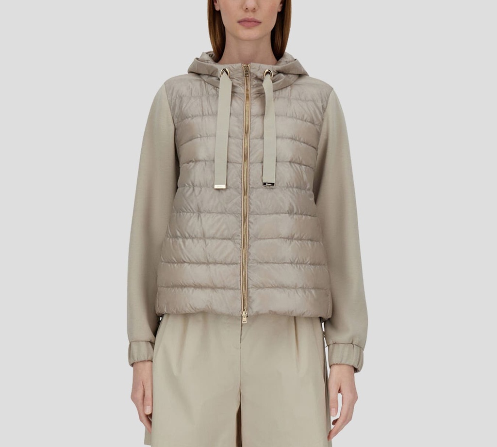 Herno - CHALECO BOMBER BEIGE