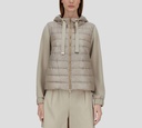 Herno - CHALECO BOMBER BEIGE
