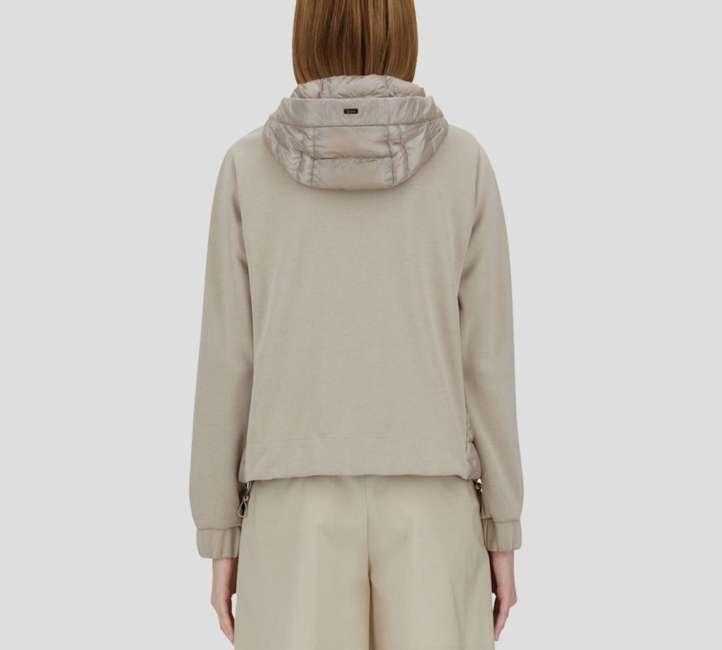Herno - CHALECO BOMBER BEIGE