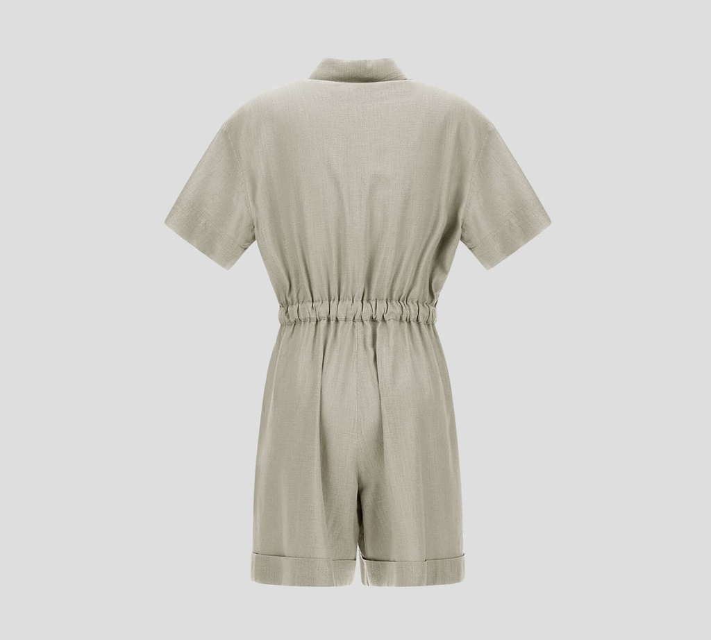 Herno - ENTERIZO BEIGE SHORT