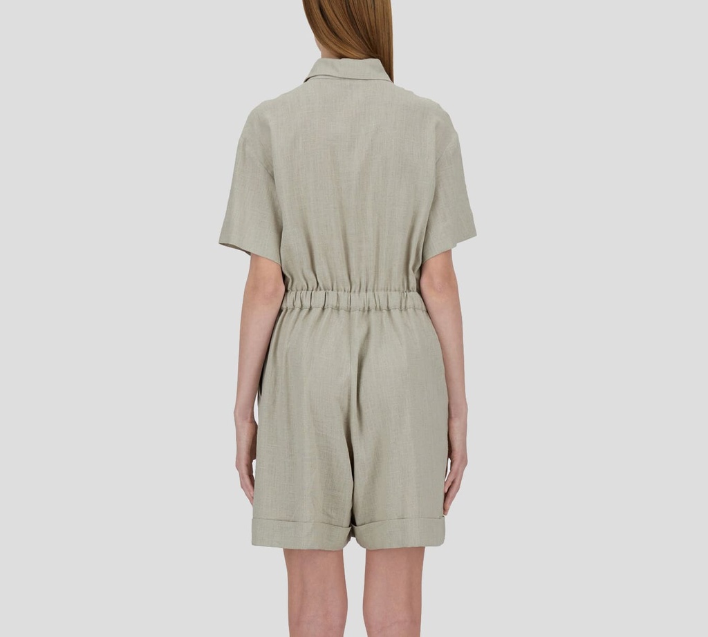 Herno - ENTERIZO BEIGE SHORT