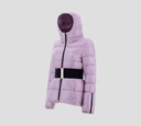 Herno - BOMBER SLIM CON CINTURA ALTA DE NYLON ULTRALIGHT LILA