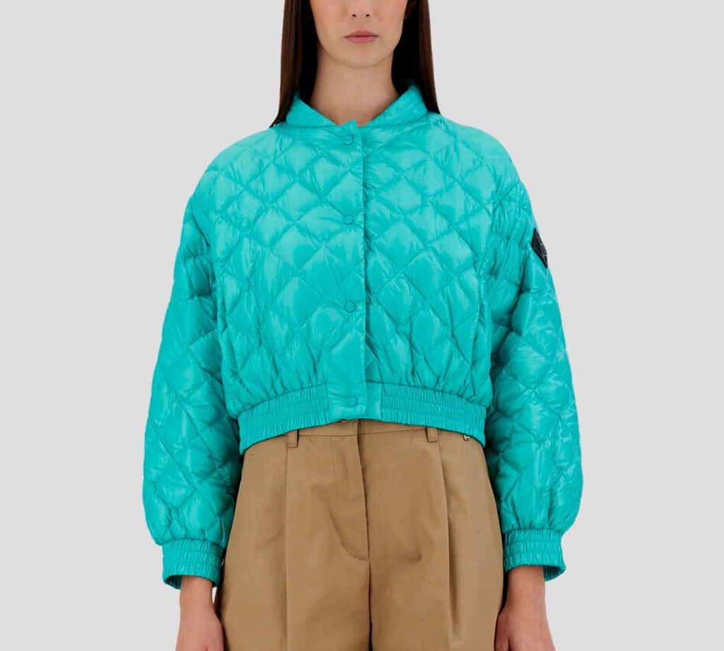 Herno - CHAQUETA TEJIDA VERDE