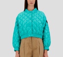 Herno - CHAQUETA TEJIDA VERDE
