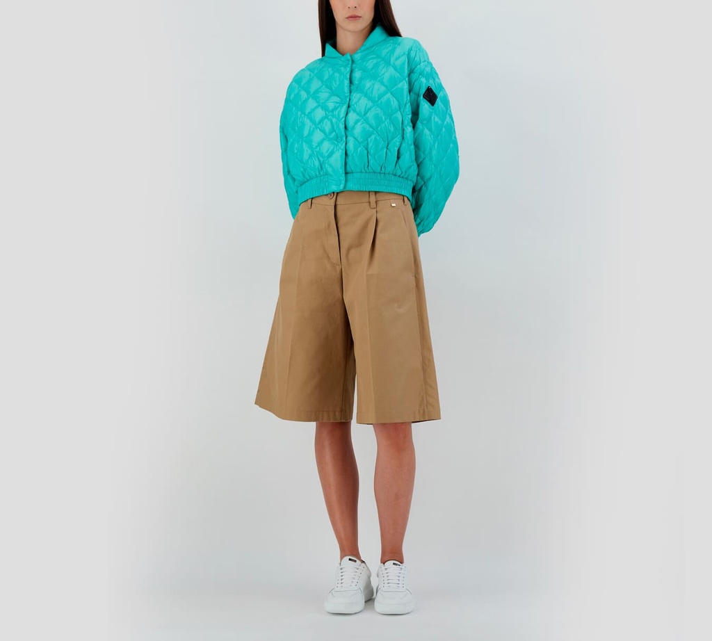 Herno - CHAQUETA TEJIDA VERDE