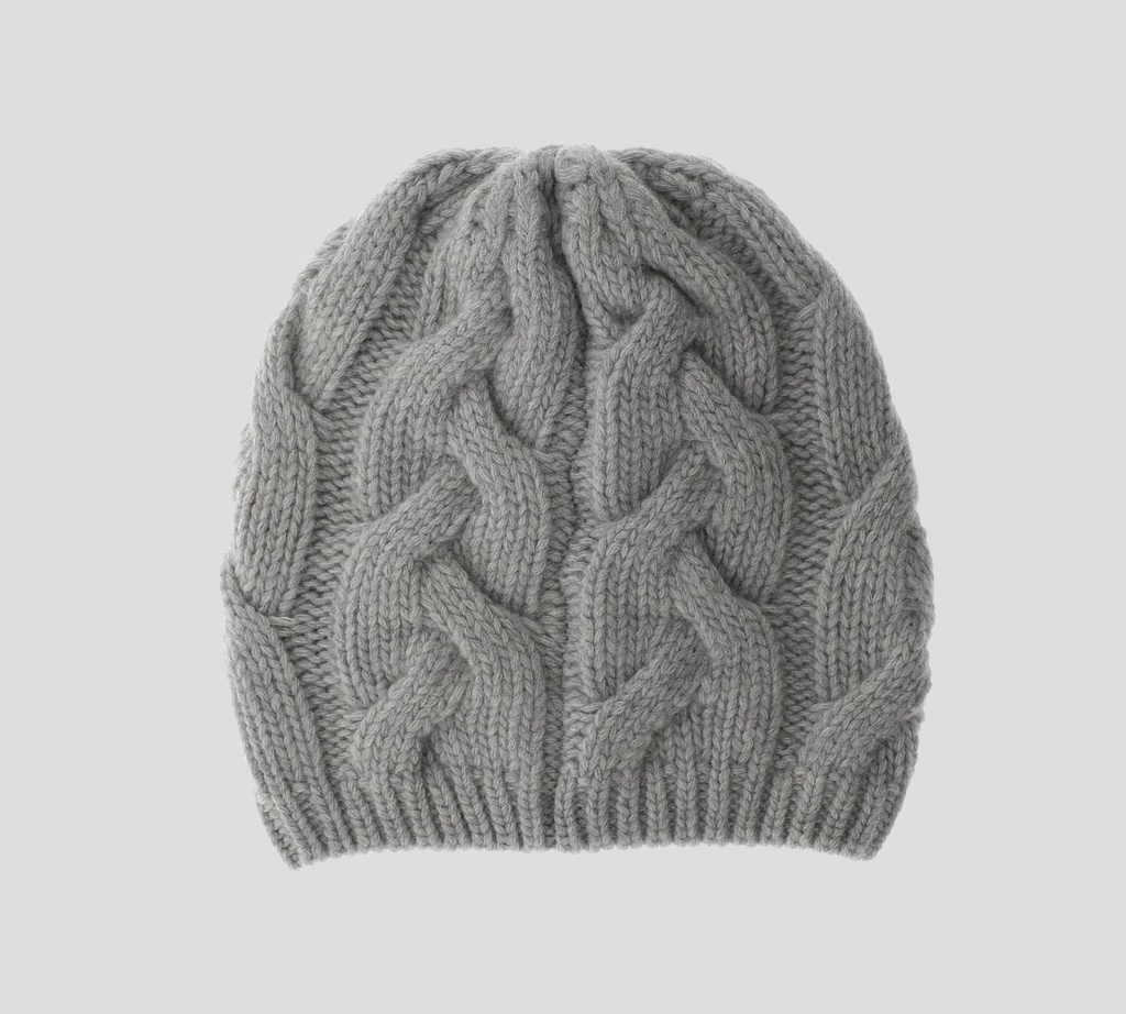 Herno - GORRO INFINITY DE PUNTO GRIS