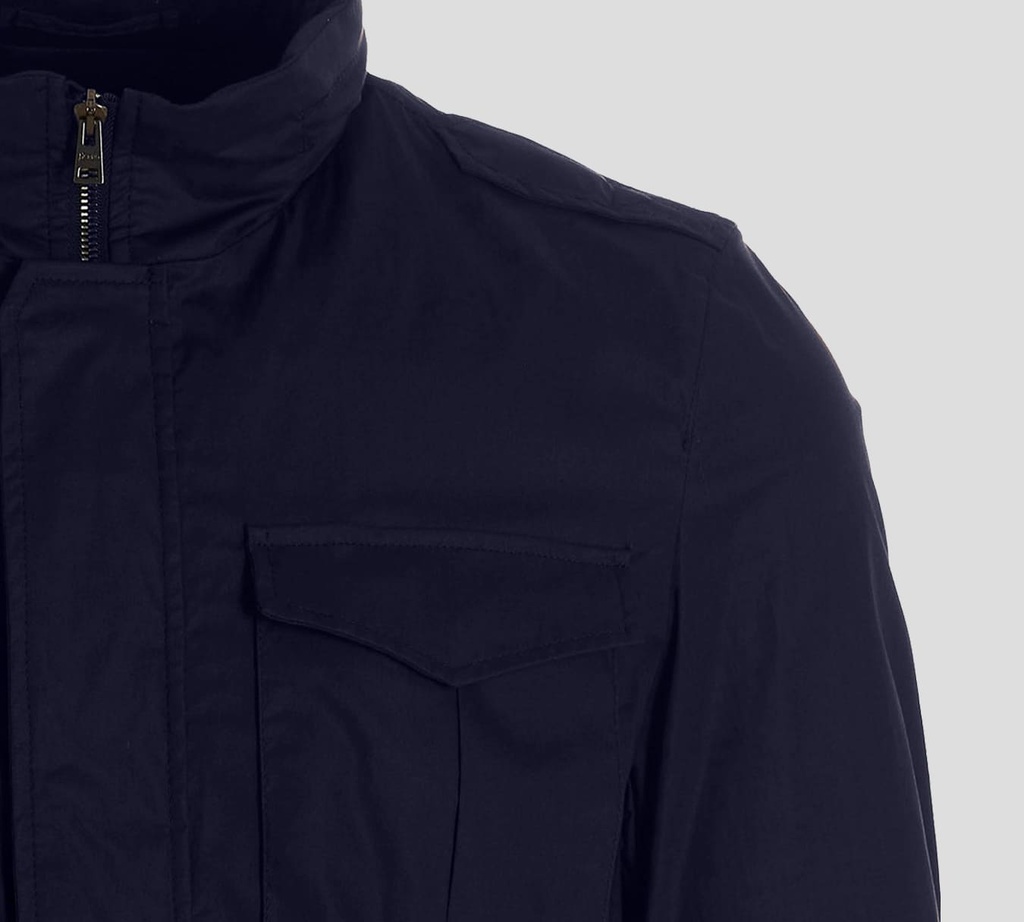 Herno - JACKET TEJIDA AZUL NAVY 8U