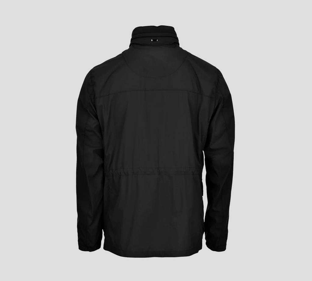 Herno - CHAQUETA AZUL OSCURO CUELLO ALTO