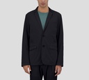 Herno - BLAZER AMERICANO TEJIDO NEGRO