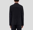 Herno - BLAZER AMERICANO TEJIDO NEGRO