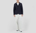 Herno - JACKET TEJIDA AZUL NAVY 4U