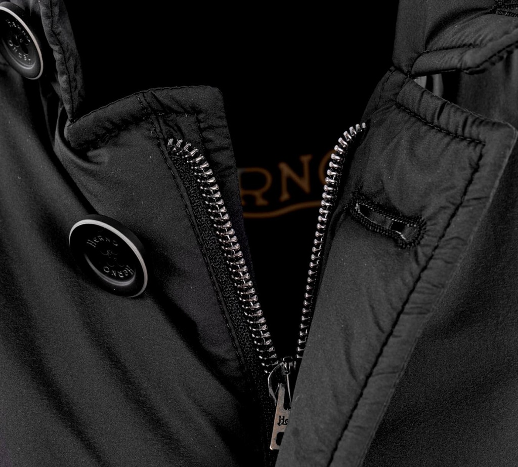 Herno - JACKET TEJIDA NEGRO 54U