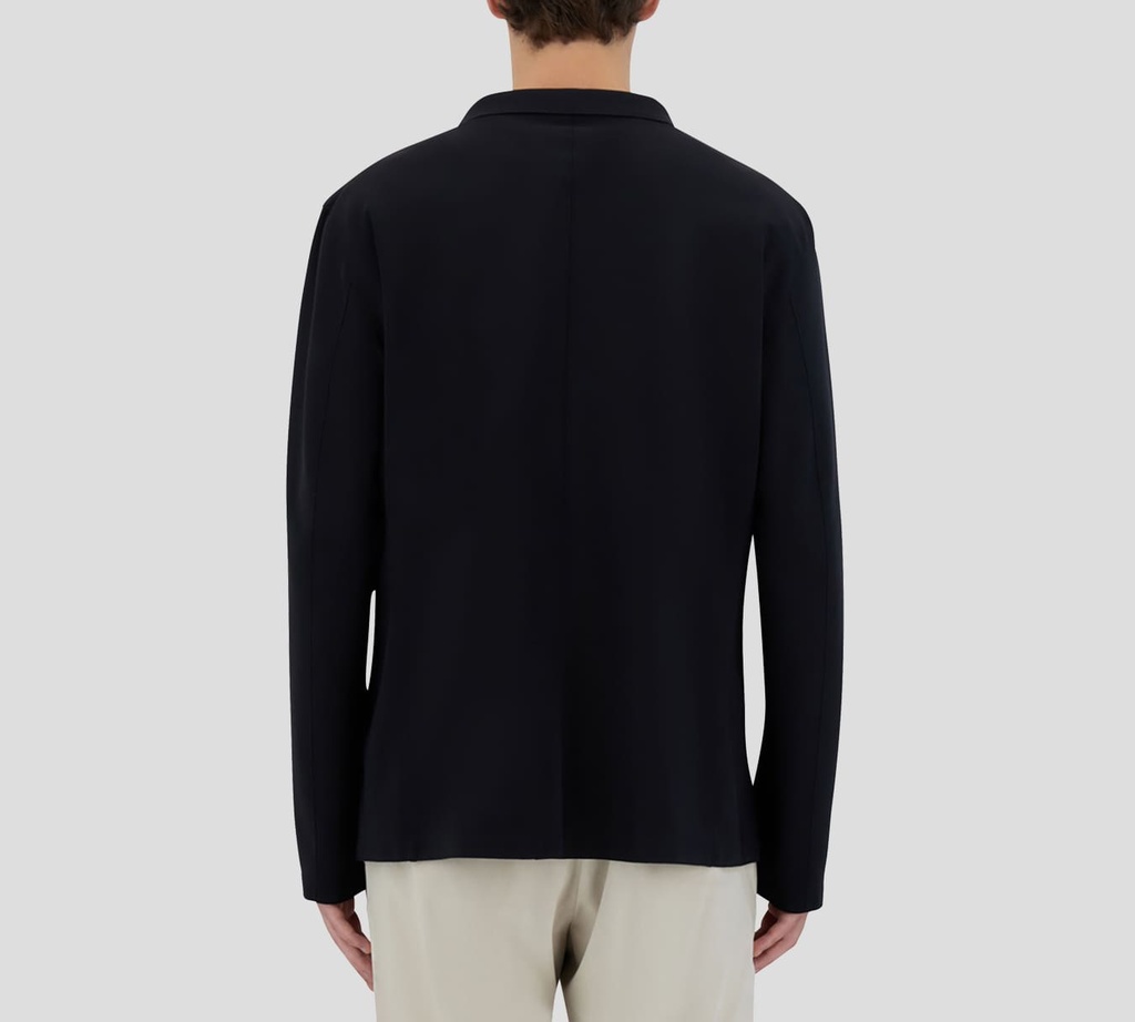 Herno - CHAQUETA AMERICANA DE PUNTO NEGRO 1