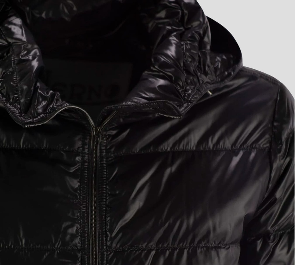Herno - CHAQUETA BOMBER NEGRA DE DAMA
