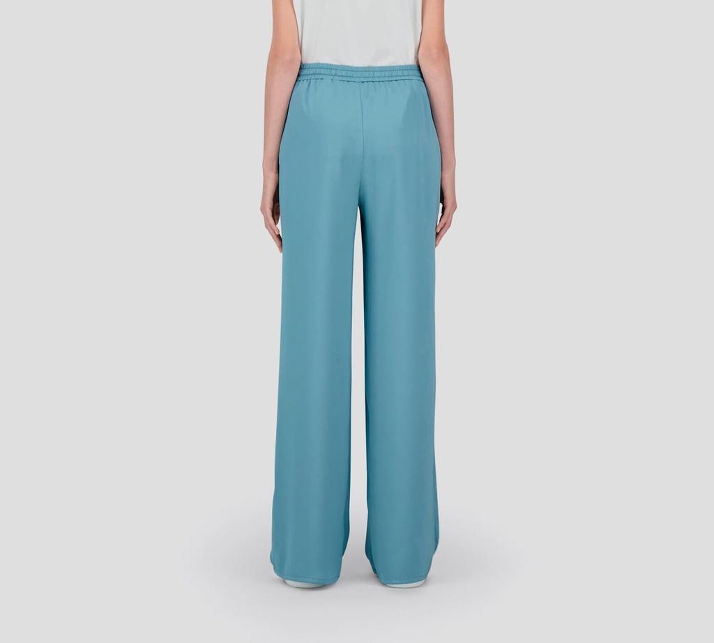 Herno - PANTALON DE LIGA AZUL TURQUESA