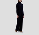 Herno - MONO ACANALADO AZUL OSCURO