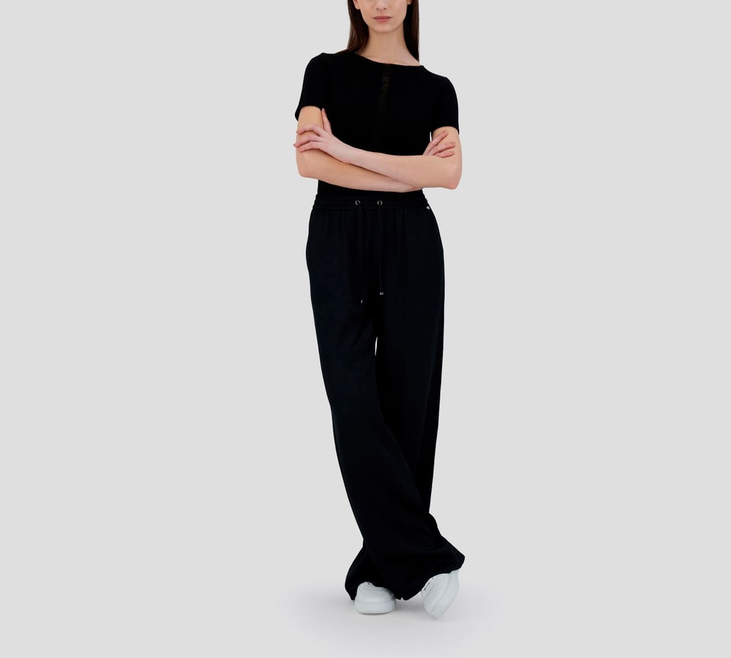 Herno - PANTALON RECTO DE SATIN
