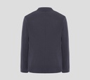 Herno - BLAZER AZUL OSCURO DE TELA ACANALADA