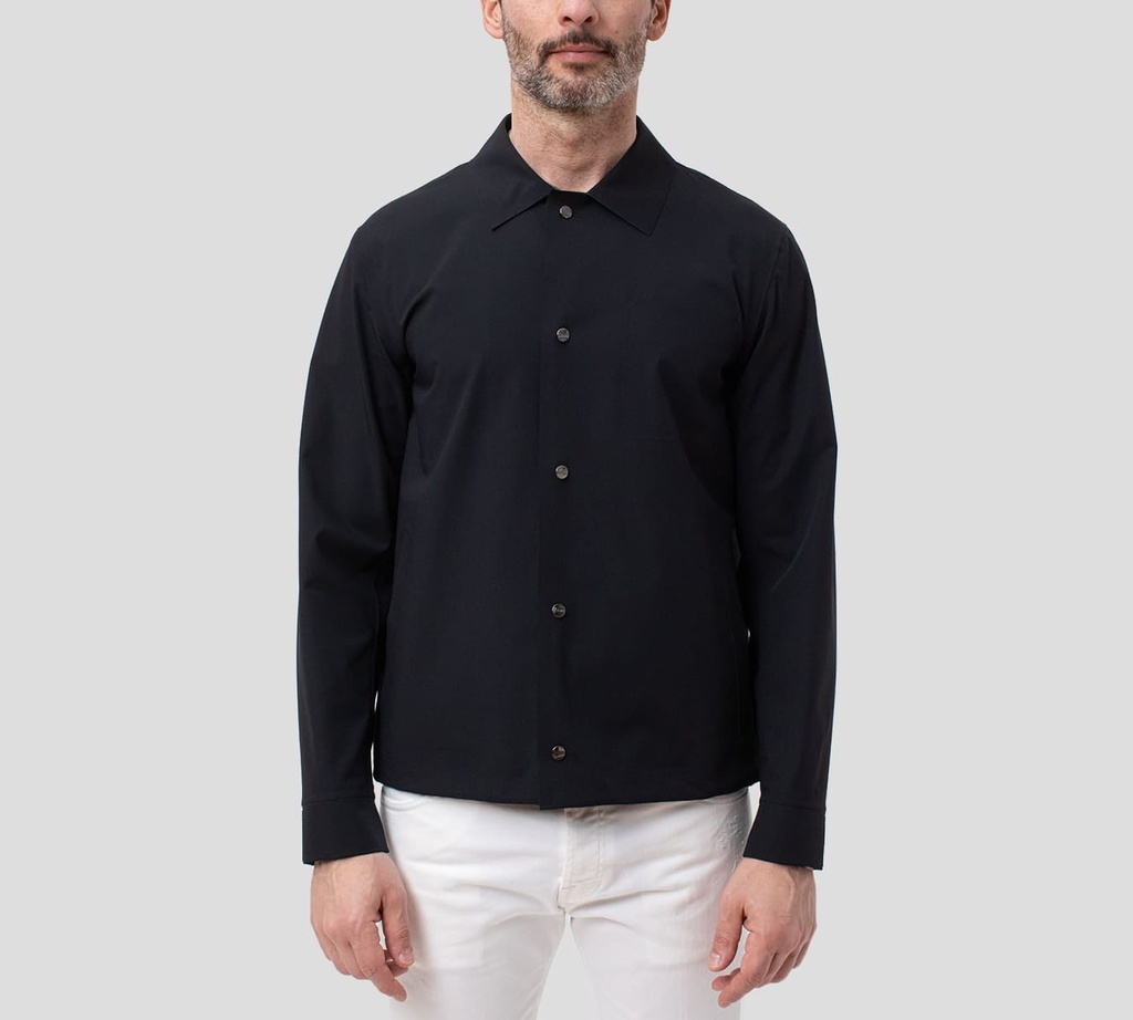 Herno - JACKET TEJIDA NEGRO 18U