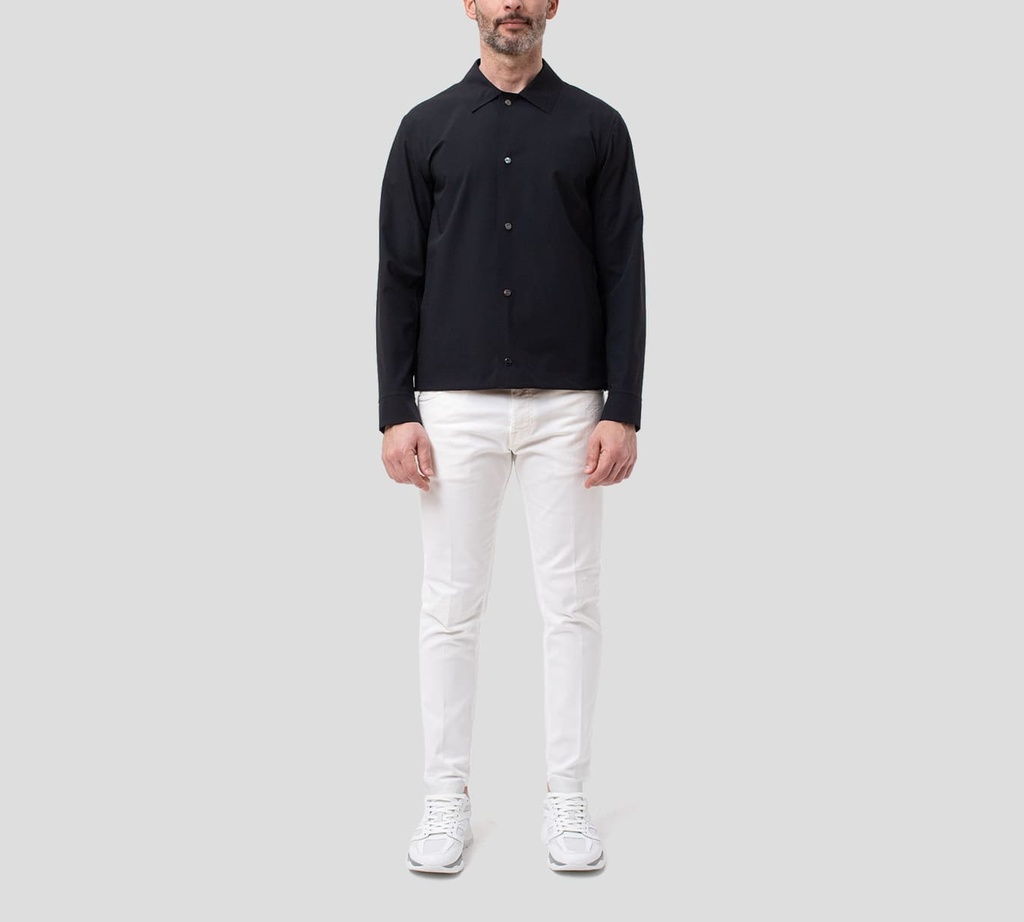 Herno - JACKET TEJIDA NEGRO 18U