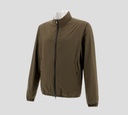 Herno - CHAQUETA REVERSIBLE TEJIDA VERDE BEIGE