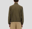 Herno - CHAQUETA REVERSIBLE TEJIDA VERDE BEIGE