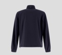 Herno - CHAQUETA DE CIERRE Y CUELLO ALTO AZUL OSCURO