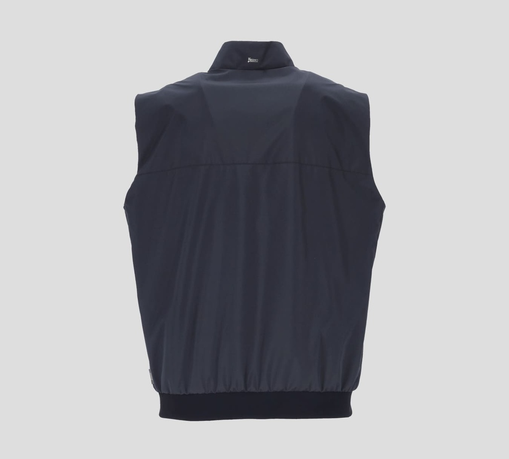 Herno - CHALECO IMPERMEABLE AZUL OSCURO