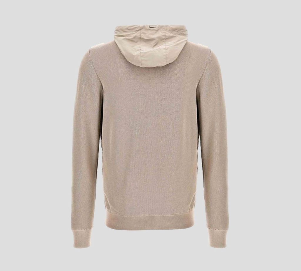 Herno - SWEATER GRIS CLARO BASICO