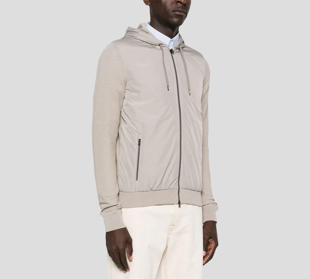 Herno - SWEATER GRIS CLARO BASICO